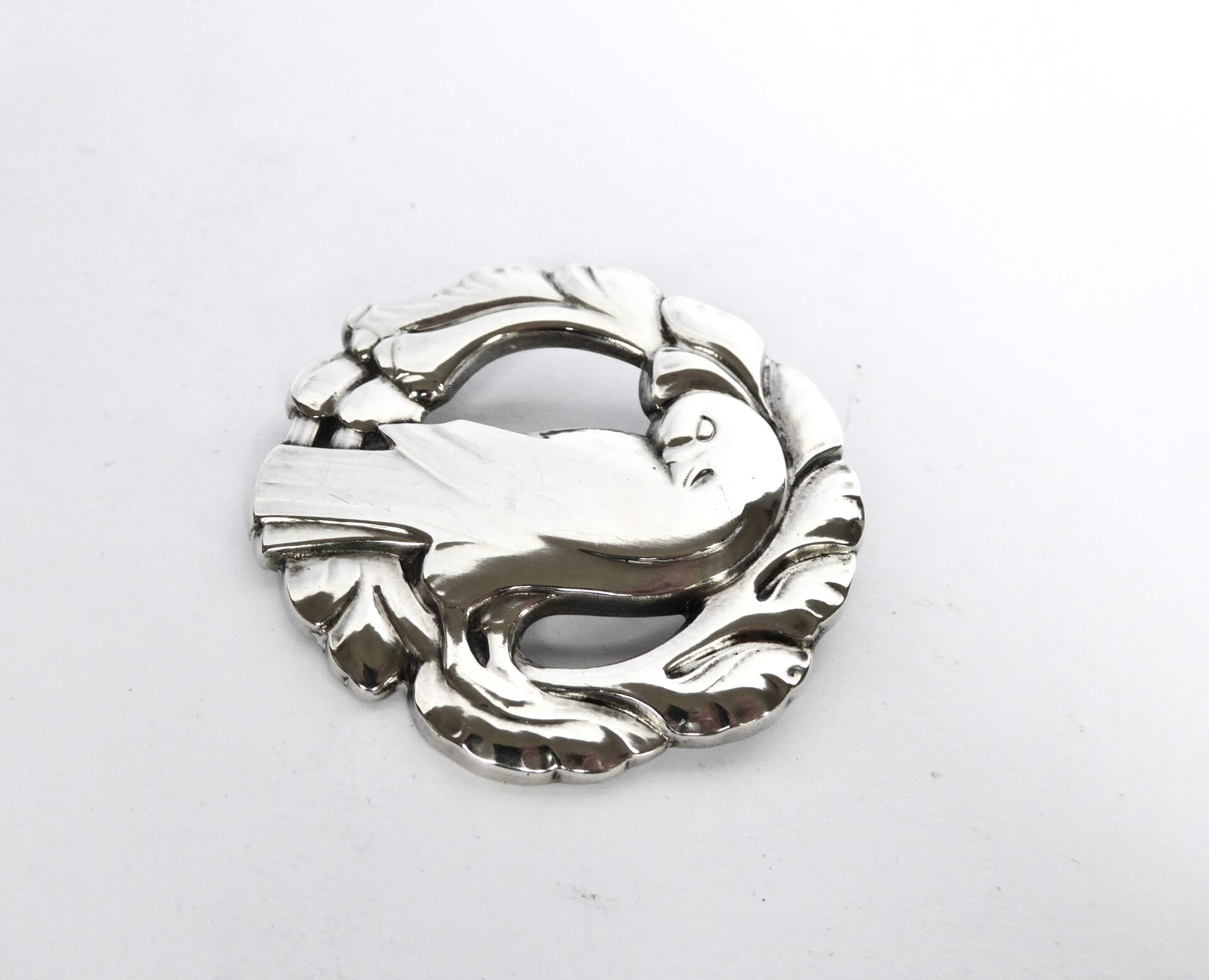 Jensen Dove Brooch Irish Antique Dealers Association