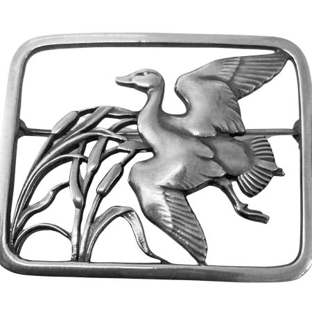 Georg Jensen Sterling  Bird brooch Hugo Liisberg No 300